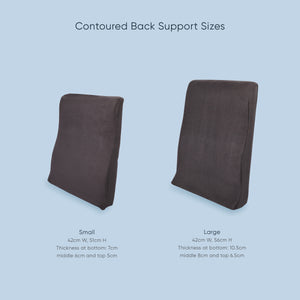 Contoured Back Support Cushion
