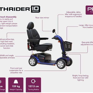 Pride Pathrider 10DX Scooter