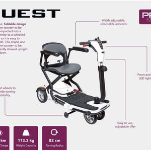 S19 Quest Foldable Mobility Scooter