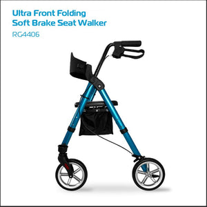 ULTRA FRONT FOLDING SOFT BRAKE SEAT WALKER