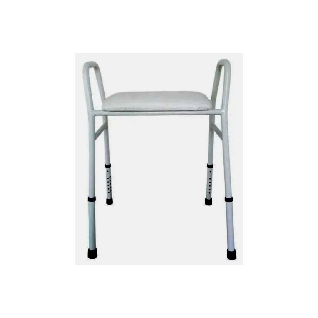 Heavy Duty Shower Stool with Arms + Padded Seat XWIDE Daily Living