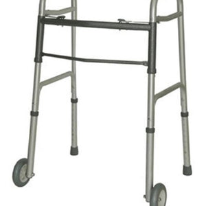 Breezy Heavy Duty Everyday Folding Walking Frame with wheels