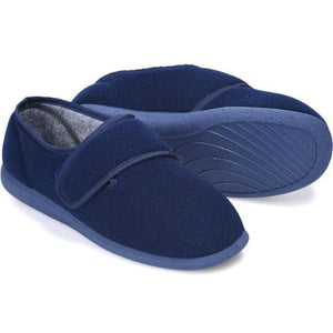 Cosyfeet Richie Navy Slippers