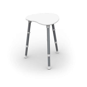 Redgum Space Saver Corner Shower Stool - Daily Living Products